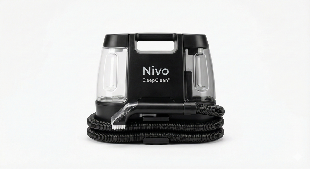 Nivo DeepClean™ – Effektiv Møbel- & Tæpperenser til Hjem og Bil