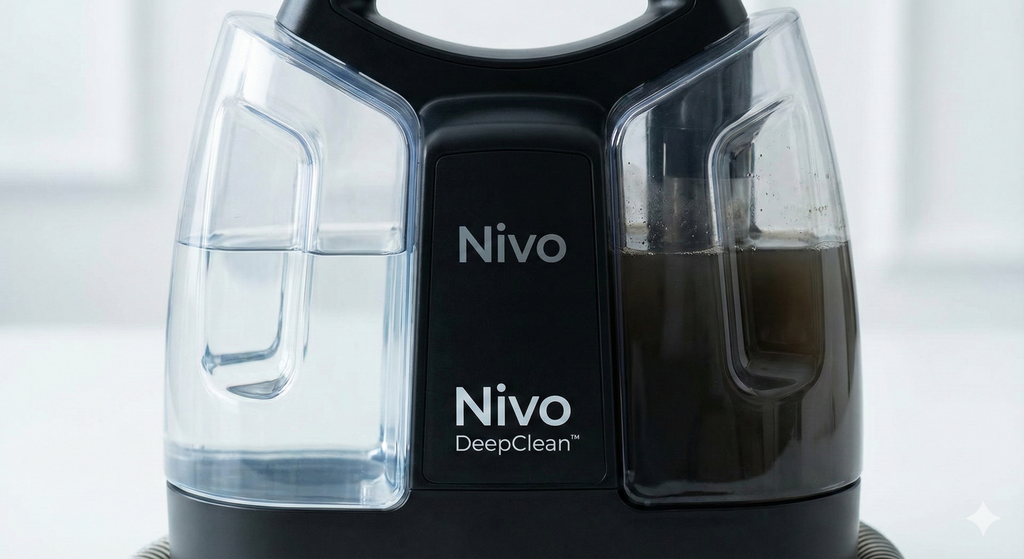Nivo DeepClean™ – Effektiv Møbel- & Tæpperenser til Hjem og Bil