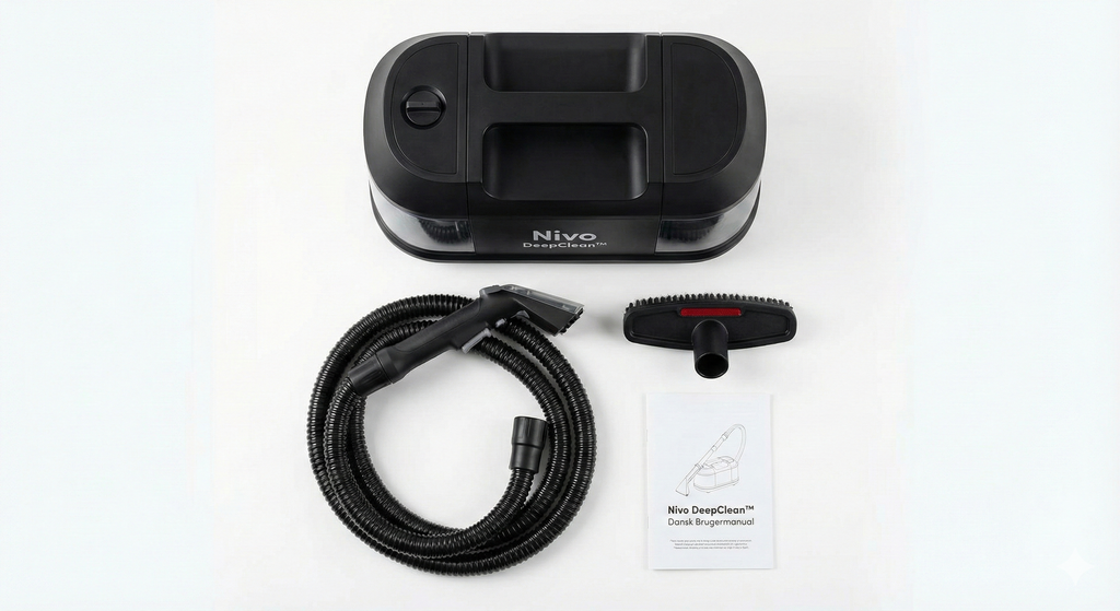 Nivo DeepClean™ – Effektiv Møbel- & Tæpperenser til Hjem og Bil
